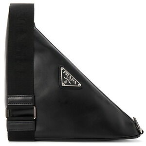 PRADA Triangle Leather Shoulder Bag ASK OLO
